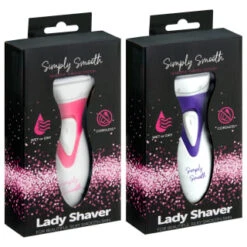 B&M Simply Smooth Lady Shaver - Purple -Stanlty Shop 386281 lady shaver group