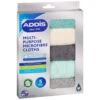 Addis Multi-Purpose Microfibre Anti-Bac Cloths 5pk -Stanlty Shop 386454 5pk addis multi purpose microfibre cloths 8