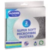 Addis Super Soft Microfibre Dusters 2pk -Stanlty Shop 386459 2pk addis super soft microribre duster 5