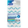 Addis Anti-Bac Microfibre Pads 3pk - Blue -Stanlty Shop 386462 3pk addis microfibre pads grey 3