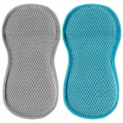 Addis Microfibre Pro Clean Kitchen & Bathroom Pads 2pk -Stanlty Shop 386464 2pk addis microfibre pro cleaning kitchen and bathroom pads 2