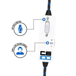 B&M Stealth C6-100 Headset -Stanlty Shop 386746 c6100 stealth headset white and blue 7
