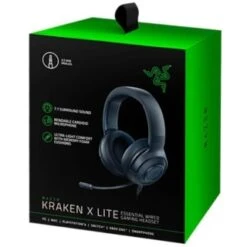 B&M Kraken X Lite Gaming Headphones -Stanlty Shop 387591 razer kraken x lite essential wired gaming headset 4