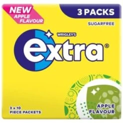 B&M Wrigleys Extra Chewing Gum 3pk - White Apple