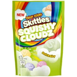 B&M Skittles Squishy Cloudz Sourz 94g