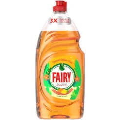 Fairy Platinum Washing Up Liquid 820ml - Tropical Edition Citrus