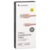 Goodmans Type C Charge/Sync Cable 2m - Light Pink -Stanlty Shop 390301 goodmans type c charge and sync cable 2m pink 2