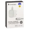 Goodmans Lightning Mains Charger & Cable 1.2m - White -Stanlty Shop 390331 goodmans mains charger and lightning cable 1 2m white 2