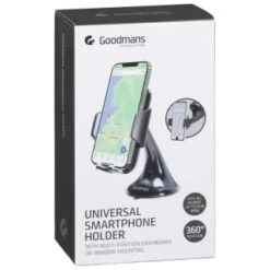 Goodmans Universal Car Smartphone Holder -Stanlty Shop 390370 goodmans universal smartphone holder 2