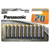 Panasonic AA Alkaline Batteries 20pk -Stanlty Shop 390411 20pk panasonic aa alkaline