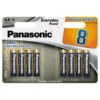 Panasonic AA Alkaline Batteries 8pk -Stanlty Shop 390413 8pk panasonic aa alkaline
