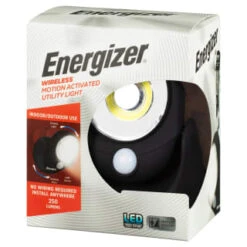 Energizer Wireless Motion Activated Utility Light -Stanlty Shop 390487 energizer large solar light 3