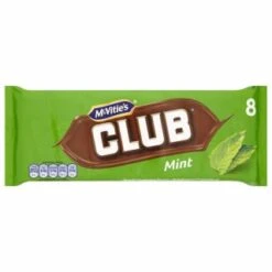McVitie's Club Mint 8pk