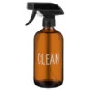 B&M Brown Glass Spray Bottle Clean -Stanlty Shop 392158 brown glass spray bottle clean