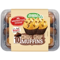 B&M Brompton House Chocolate Chip Muffins 10pk