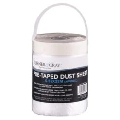 Turner & Gray Pre-Taped Dust Sheet