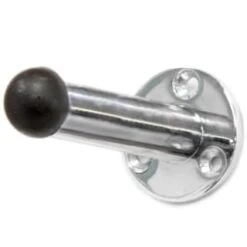 Stanley Chrome Projection Door Stop 75mm