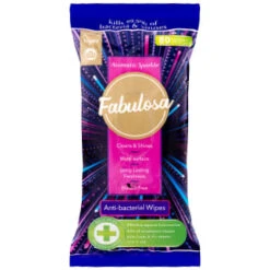 Fabulosa Anti-Bacterial Wipes 80pk - Aromatic Sparkle