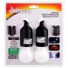 Eveready Twin Pack Multi Purpose LED Pull Light - Black -Stanlty Shop 393759 eveready twin pack multi purpose led pull light black