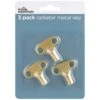 Radiator Metal Key 3pk -Stanlty Shop 393792 3 pack radiator metal key