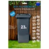 B&M Bin Numbering White Sticker List 1 B&M Bin Numbering White Sticker List -Stanlty Shop 393793 bin numbering white sticker kit