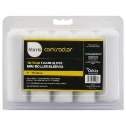 Harris Contractor Gloss Mini Roller Sleeves 10pk