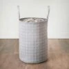 B&M Round Crushable Hamper -Stanlty Shop 393902 crushable hamper