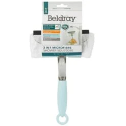 Beldray 2-in-1 Microfibre Shower Squeegee