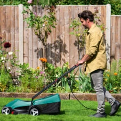 Bosch Rotak Lawn Mower -Stanlty Shop 394006 bosch rotak 32 lawn mower