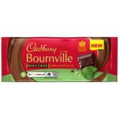 Cadbury Bournville Dark Chocolate Mint Crisp 100g