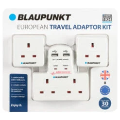 Blaupunkt European Travel Adaptor Kit