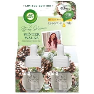 Air Wick X Stacey Solomon Limited Edition Electric Twin Refill 2pk - Winter Walks 3 Air Wick X Stacey Solomon Limited Edition Electric Twin Refill 2pk - Winter Walks