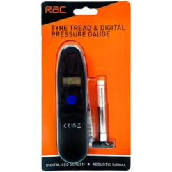RAC Tyre Tread & Digital Pressure Gauge