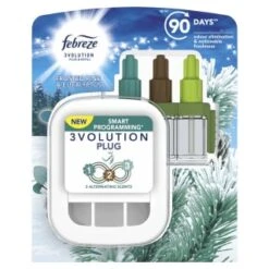 Febreze 3Volution Plug Starter Kit - Frosted Pine & Eucalyptus