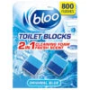 Bloo 2-in-1 Toilet Blocks 2pk - Original Blue 2 Bloo 2-in-1 Toilet Blocks 2pk - Original Blue -Stanlty Shop 396721 bloo 2in1 toilet blocks 2pk original blue