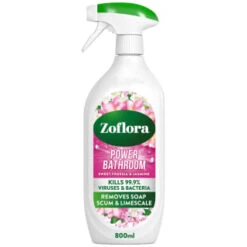 Zoflora Power Bathroom Spray 800ml - Sweet Freesia & Jasmine