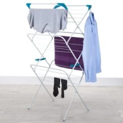 Minky 3 Tier Concertina Airer -Stanlty Shop 397000 minky easy breeze 4 arm airer
