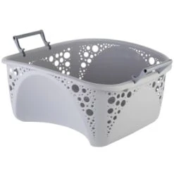 Minky Laundry Basket