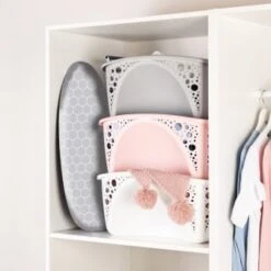 Minky Laundry Basket -Stanlty Shop 397005 minky laundry basket 4