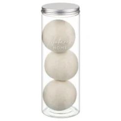 B&M Natural Home Wool Laundry Balls 3pk