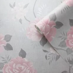 Rose Trail Pink Wallpaper -Stanlty Shop 397128 rose trail pink wallpaper 2