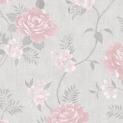Rose Trail Pink Wallpaper -Stanlty Shop 397128 rose trail pink wallpaper