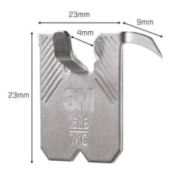 B&M 3M Claw Picture Hanger For Drywall 4pk - 7kg -Stanlty Shop 397186 3m claw drywall picture hanger 7kg 2