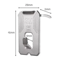 B&M 3M Claw Picture Hanger For Drywall 4pk - 20kg -Stanlty Shop 397188 3m claw drywall picture hanger 20 kg 3