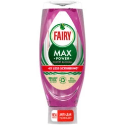 Fairy Max Power Washing Up Liquid 660ml - Cherry