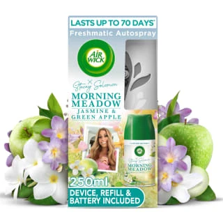 Air Wick X Stacey Solomon Freshmatic Gadget & Refill - Morning Meadow 3 Air Wick X Stacey Solomon Freshmatic Gadget & Refill - Morning Meadow