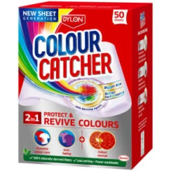 B&M Dylon Colour Catcher 2 In 1 Protect & Revive Colours 50pk