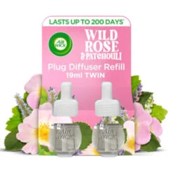 Air Wick Electrical Twin Refill - Wild Rose & Patchouli