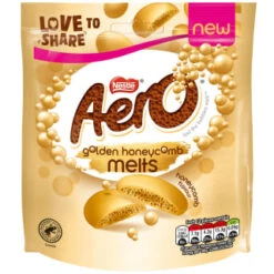 Nestlé® Aero Pouch Golden Honeycomb Melts 85g