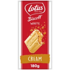 Lotus Biscoff White Chocolate 180g